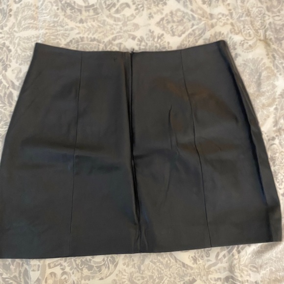 vestique Dresses & Skirts - Vestique Black Leather Skirt | Size: L